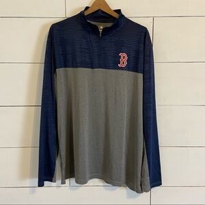 Fanatics Boston Redsocks Quarter Zip Pullover. Size XLarge. Like New